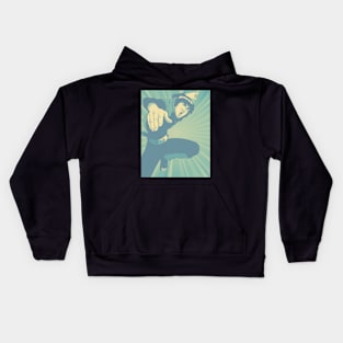 might guy Kids Hoodie